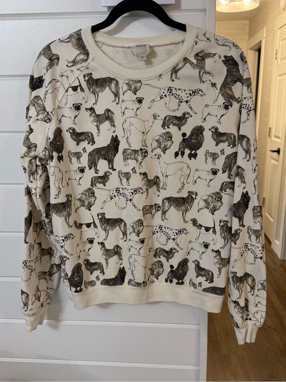 SOLD OUT Maeve Printed Sweatshirt - Picture 5 of 9